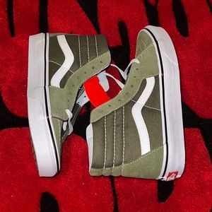 Vans Olive Green Sk8-Hi W7